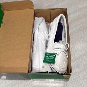 Grasshoppers White Slip-On Sneakers